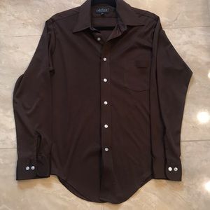 Rayon long sleeve shirt / 2 small burn holes